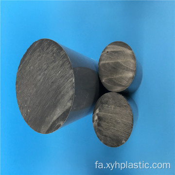 میله PVC سخت خاکستری نوار PVC خاکستری تیره